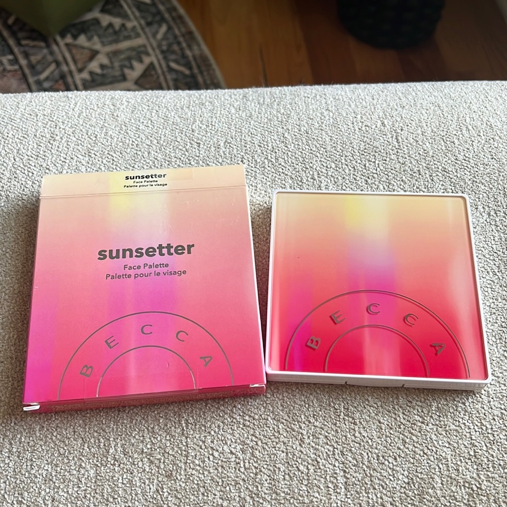 NIB BECCA Sunsetter Face Palette